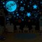 VUDECO 1109 Piece Glow In The Dark Stars and Moon Sticker for Kids Room Decor
